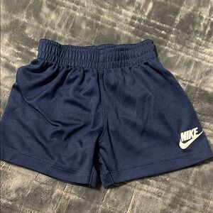 Nike Blue Athletic Shorts with Elastic Waistband